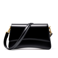 Mini sacs à bandoulière en cuir à rabat pour femmes 2024, sac à main de luxe de marque, sac à bandoulière simple