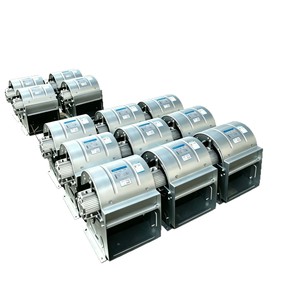 Ventilador de conducto industrial DTC 2D 15 15 de aleación de aluminio con motor de CA de 380 V, negro, para sistema de aire acondicionado central - Product Image 3