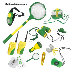 زي استكشاف للأطفال يشمل سترة وقبعة للسفاري، مناسب للعب الأدوار كعالم أحفوري أو حارس حديقة أو ضابط حديقة أو صياد - Product Image 6