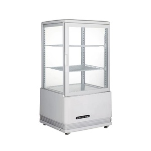 58l Countertop Displays Showcase Chiller Flat Glass Dss-58wr(3) Countertop Showcase - Product Image 1