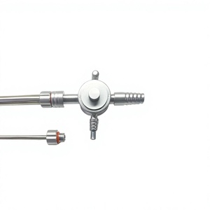 Ensemble d'irrigation et d'aspiration laparoscopique Cliniva 10 mm, instrument chirurgical manuel réutilisable pour la formation en chirurgie laparoscopique - Product Image 4