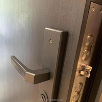 Puerta de Seguridad de Acero Premium, Placa de Acero Gruesa, Impermeable, Aislada, Galvanizada, para Entrada de Viviendas y Edificios