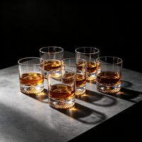 Ensemble de verres à whisky pour whisky, bourbon, scotch et cocktails old fashioned