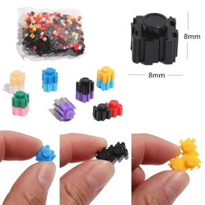 Bloques de Construcción de Dibujos Animados de Micro Partículas al por Mayor, Múltiples Estilos, Juguetes de Rompecabezas para Niños Hechos de Plástico ABS - Product Image 6