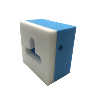 Dual-Trach Slit Anti-Decubitus Head Positioner Prone Medical <strong>Foam</strong> <strong>Pad</strong> Hospital Roll <strong>Size</strong> PU Material <strong>Custom</strong> Cutting Service - Product Image 2