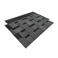 Thailand Philippinen Feuerfeste Moderne Schwarze Holzkohle 3TAB 30 Jahre Lebensdauer Glasfaser Asphalt Dachschindeln Dachziegel