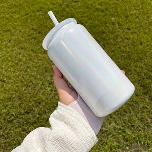 Paquete de 25 Vasos Personalizados con Logotipo Brillante y Luminoso para Sublimación, Vasos de Acero Inoxidable de 16 oz para Refrescos y Cerveza, Regalo para el Día de la Madre - Product Image 4