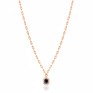Collier Design de mode en pierre d'onyx, vente en gros, bijoux en argent Sterling 925 faits à la main pour femme - Product Image 2