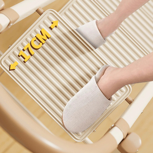<span class=keywords><strong>Escalera</strong></span> <span class=keywords><strong>Plegable</strong></span> de Acero EN131 con Peldaños Anchos de 3, 4, <span class=keywords><strong>5</strong></span> y 6 Peldaños para Personas Mayores y Uso Doméstico Seguro - Product Image 3