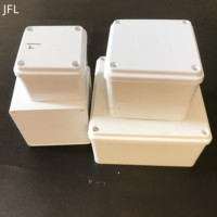 Boîtier électronique extérieur personnalisé en plastique ABS PVC IP67 étanche, couleur personnalisée, surface peinte, boîte de jonction 9x9x4 pouces, circuit