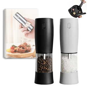 Producto en Tendencia 2026: Juego de Sal y Pimienta Automático por Gravedad, Recargable y con Batería - Product Image 1