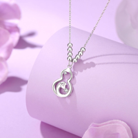 Collier ALICE S925 avec pendentif cheval porte-bonheur en zircon rond, chaîne à maillons pour femme, idéal pour fiançailles, mariage ou soirée