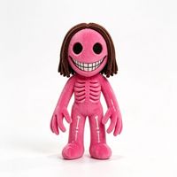 Nouveau produit haut de gamme, poupée en peluche monstre aux dents dégarnies, thème Happy Valley Horror, pour Halloween, cadeau pour enfants, jouet doux et mignon