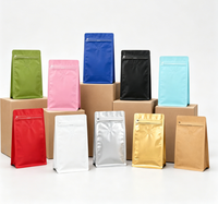 Sacs d'emballage de café en gros pour cafés, 5oz, 8oz, 16oz, refermables, imprimés, avec valve, pour grains de café