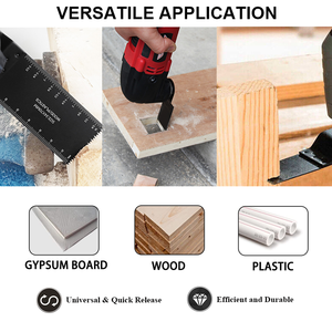 Extra-dài đạt Multitool Blades phổ phát hành nhanh chóng Nhật Bản răng dao động công cụ lưỡi sạch cắt cho gỗ nhựa - Product Image 3