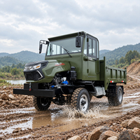 Mini-camion benne compact 4x4 de premier choix pour charges lourdes, tout-terrain, pour projets agricoles et de construction