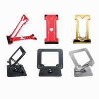 Support de téléphone et tablette en alliage d'aluminium personnalisé, support d'ordinateur portable en métal réglable et antidérapant, fabrication OEM en tôle