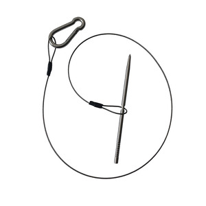 Kit Porta Pesci in Acciaio Inossidabile con Chiusura a Moschettone e Impugnatura per la <span class=keywords><strong>Pesca</strong></span> in Lago, Fiume e Torrente - Product Image 6