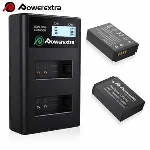 Li-Ion Oplaadbare Batterijen 7.4V 1200Mah Vervanging LP-E12 Digitale Batterijlader