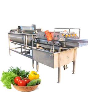 Máquina de Limpieza de Frutas y Verduras Totalmente Automática Tipo Turbina, Lavadora de Verduras de Hoja, Patatas y Tomates - Product Image 2