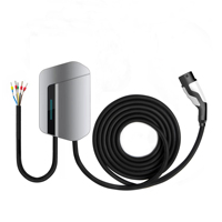Station de recharge pour véhicules électriques AUXUS 7KW Wallbox pour usage domestique, niveau 2, 32A, type 1, chargeur de voiture AC, tension d'entrée 240V, puissance de sortie 7KW