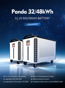 Batterie LiFePO4 51,2 V 32 kWh 628 Ah avec extincteur, stock UE/USA, 8000 cycles, stockage d'énergie vertical, système solaire domestique 30 kWh - Product Image 2