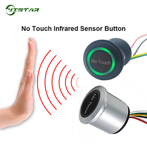 Chất Lượng Tốt Kích Thước Nhỏ IP68 Chống Thấm Nước Không Có Nút Thoát Cảm Biến Hồng Ngoại Nút Thoát Điều Khiển Truy Cập Nút Thoát - Product Image 2