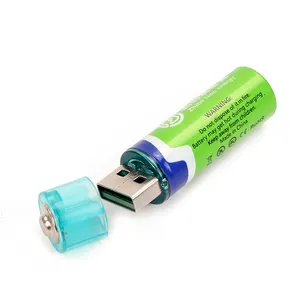 Bán sỉ tốt nhất điều khiển sạc lithium ion pin-Bàn Phím Chuột Lithium Có Thể Sạc Lại Dung Lượng Cao Sử Dụng Pin AA Micro USB 1.5V Lithium