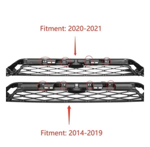 Gobison <span class=keywords><strong>2020</strong></span> 2021 Kit de carrocería de coche 4x4 accesorios rejilla de malla delantera para Toyota <span class=keywords><strong>4runner</strong></span> <span class=keywords><strong>TRD</strong></span> <span class=keywords><strong>Pro</strong></span> rejilla de coche - Product Image 2
