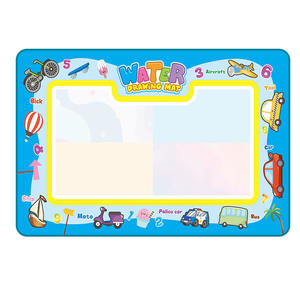 教育水涂鸦垫儿童绘画书写涂鸦玩具板，3-12岁魔术笔，男孩和女孩的理想礼物 - Product Image 1