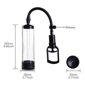 男性用ベストセラーセックストイ ペニス増大ポンプ 真空効果的なペニス増大ポンプ - Product Image 2