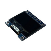 0.96 modul layar tampilan PCB OLED kecil 128x64 Antarmuka seri I2C IIC 7PIN PCBA untuk perangkat e-paper