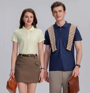 Chemise à manches courtes en polyester tissé 100 % personnalisable avec logo, unisexe, pour vêtements de travail d'entreprise et publicité commerciale - Product Image 2