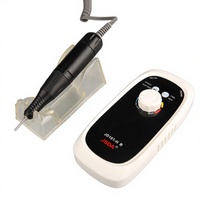 JD101HB Ponceuse à ongles en plastique rechargeable avec moteur brossé, faible bruit, haute vitesse, portable, professionnelle US/EU