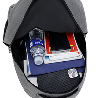 Sac à bandoulière unisexe pour affaires, imperméable, tendance, sac d'ordinateur de voyage, sac à dos de sport de plein air, sac d'école pour étudiants