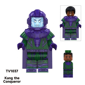 Super English Series TV6205 Dead Poem Golden <span class=keywords><strong>Wolf</strong></span> Building Block Man Giocattoli da assemblare in ABS - Product Image 2