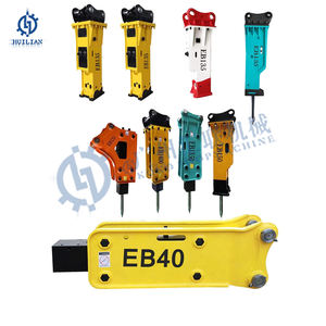 SB10 Top Disjuntor Hidráulico PC20 <span class=keywords><strong>PC30</strong></span> PC35 PC405 PC406 PC407 Rock Jack <span class=keywords><strong>Hammer</strong></span> para 0,8-1,2 Toneladas Peças de Acessório Escavadeira - Product Image 1