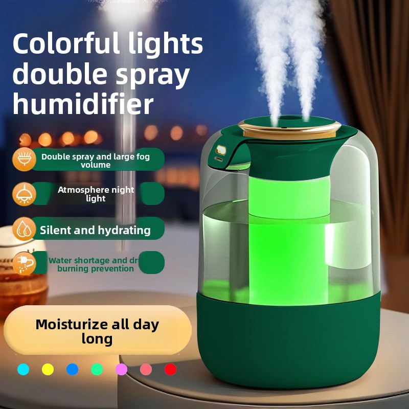 Humidificateur double jet J20, affichage numérique vert