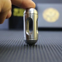 Nouveau jouet anti-stress EDC ovale en acier inoxydable, marque Yaoyao Le Clapping Bead, avec perles lumineuses