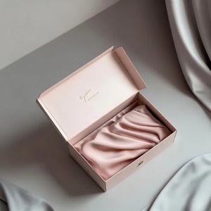 กล่องกระดาษลูกฟูกพับได้แบบพกพา พร้อมหูหิ้วสำหรับขนย้ายและจัดแสดงสินค้าอิเล็กทรอนิกส์หรือของขวัญ สามารถปรับแต่งได้ตามความต้องการ - Product Image 3