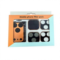 Protection d'écran en verre 5-en-1 anti-choc 2.5D UV CPL magnétique pour iPhone 17 Pro Max
