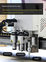 Máquina de corte de cuchillo oscilante Cnc para asbesto/corcho/caucho/Ptfe/fieltro/Junta de espuma máquina de corte de cuchillo Plotter
