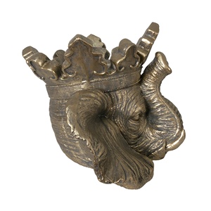 Hojo — planteur en polyrésine MGO, résine, tête <span class=keywords><strong>d</strong></span>'éléphant, Pot de fleurs, <span class=keywords><strong>d</strong></span>écoration de jardin, <span class=keywords><strong>d</strong></span>écoration de maison - Product Image 2