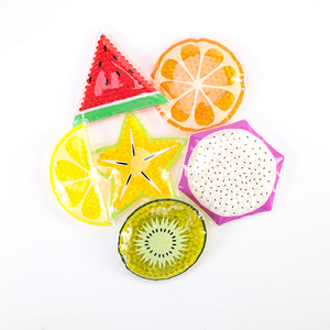 Pelota sensorial antiestrés para niños, juguete <span class=keywords><strong>de</strong></span> PVC, bolsa <span class=keywords><strong>de</strong></span> cuentas <span class=keywords><strong>de</strong></span> agua, naranja, sandía, exprimidor <span class=keywords><strong>de</strong></span> fruta - Product Image 3