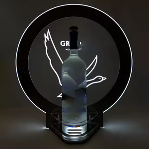 Présentoir à <span class=keywords><strong>vodka</strong></span> personnalisé Présentateur de service Glorifier de luxe en acrylique avec LED pour discothèque VIP pour bar - Product Image 3