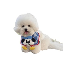 Baberos para mascotas, chales, juguetes de peluche 3D para perros, baberos para la baba, bufandas y poses fotográficas para perros pequeños y medianos como el Bichón - Product Image 5