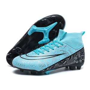 Otoño <span class=keywords><strong>Binbin</strong></span> Bird High Top Venta directa de fábrica Zapatos de entrenamiento deportivo transpirables para hombres Mujeres Spikes largos Zapatos de fútbol/fútbol - Product Image 6