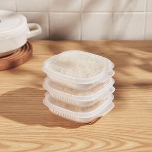 Bento BoxReusable Microwavable <b>Plastic</b> Kitchen Storage <b>Containers</b> Meal Prep <b>Food</b> Storage <b>Containers</b> - Product Image 3