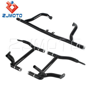 Protecteur de sacoche de moto Powdercoat noir brillant pour Harley Street Glide/Road Glide/Road King/Electra Glide 2014-2025 - Product Image 4