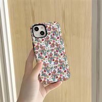 Belles fleurs coque de téléphone pour iPhone 17 16 15 14 13 12 11 Pro Max Plus X XR XS Air housse de protection Anti-chute